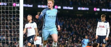 Manchester City - Tottenham 2-2, in campionatul Angliei